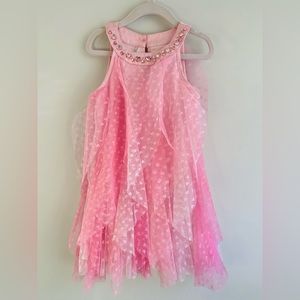 🌷 Tahari Toddler Heart Shift Dress